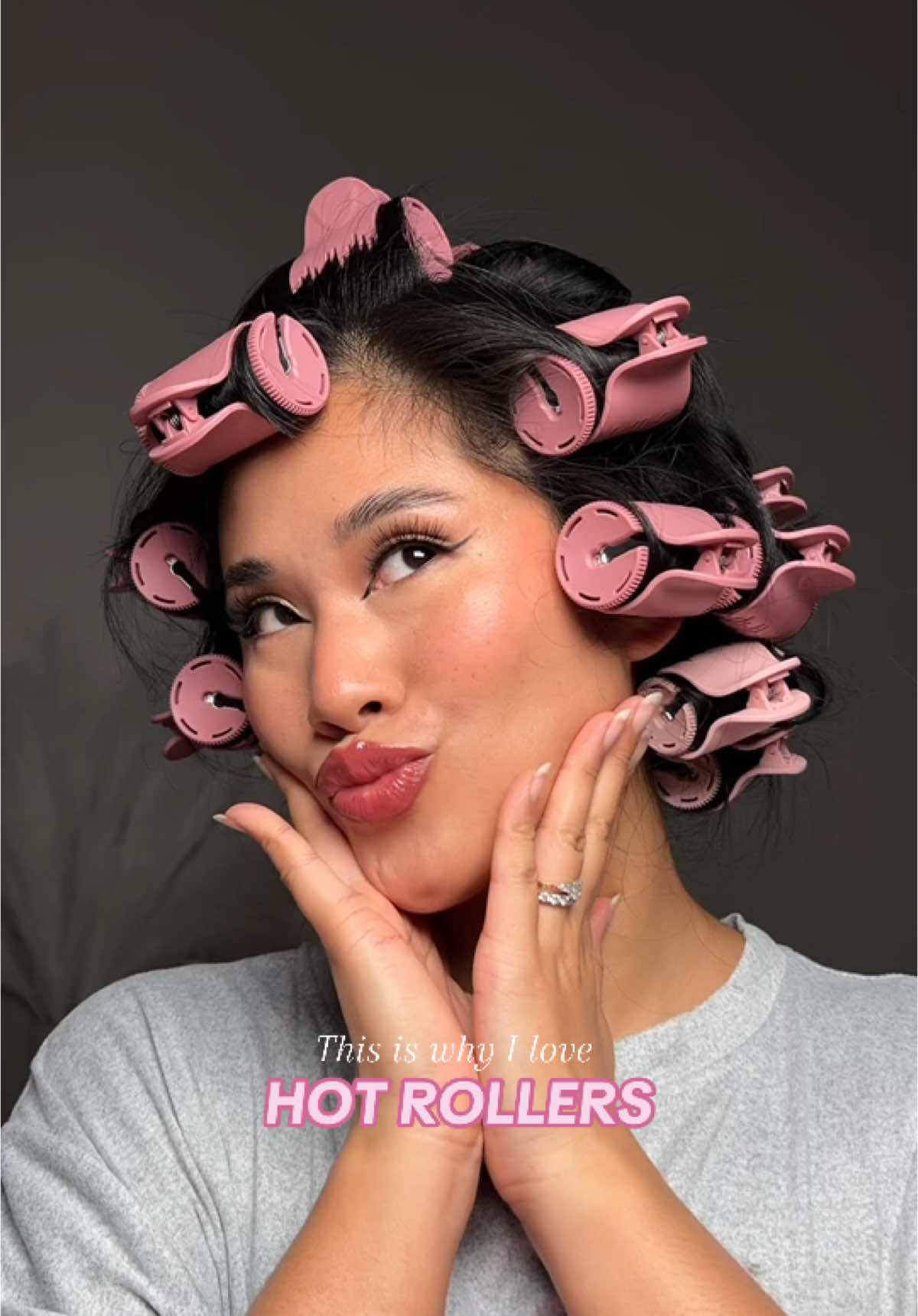 Hot rollers linked in my amazon store front ✨  #hairtutorials #hotrollers #hairhack #hairtok #hairideas #healthyhair 