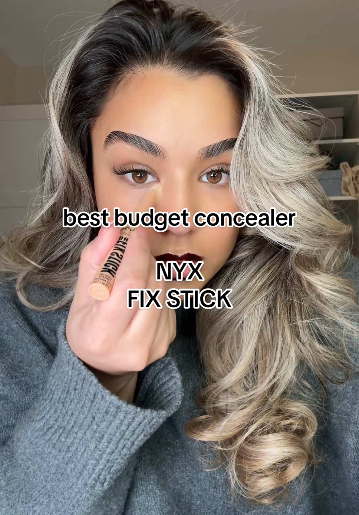 best budget concealer 😍 @NYX Professional Makeup fix stick ..  #nyxfixstick #concealer #fy #f  #4yp #fouryou #fouryoupage #4 