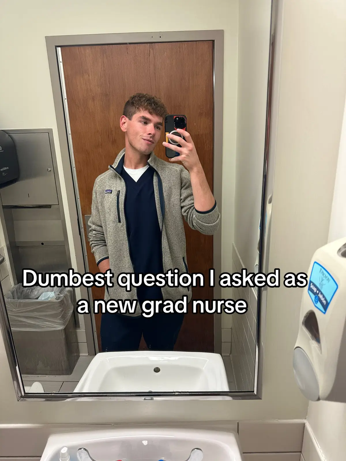 The look on everyones faces still haunts me. I just wanna look decent 😣 #nursesoftiktok #nurse #healthcare #registerednurse #nurselife #nursingstudent #nursetok #gay #newgradnurse 