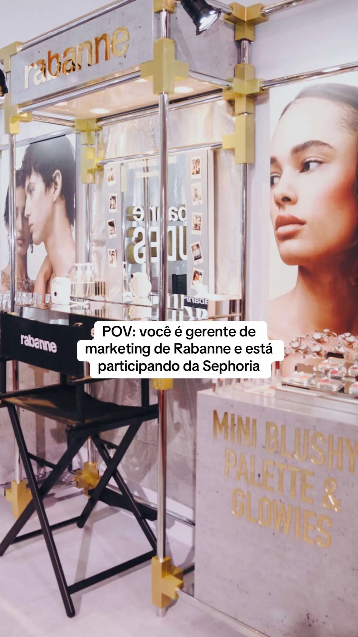 Como é participar do maior festival de beleza do mundo #fyp #dayinthelife #corporatelife #corporategirl #workgirl #marketing #sephoria 📲💕💅🏻💋🛍️