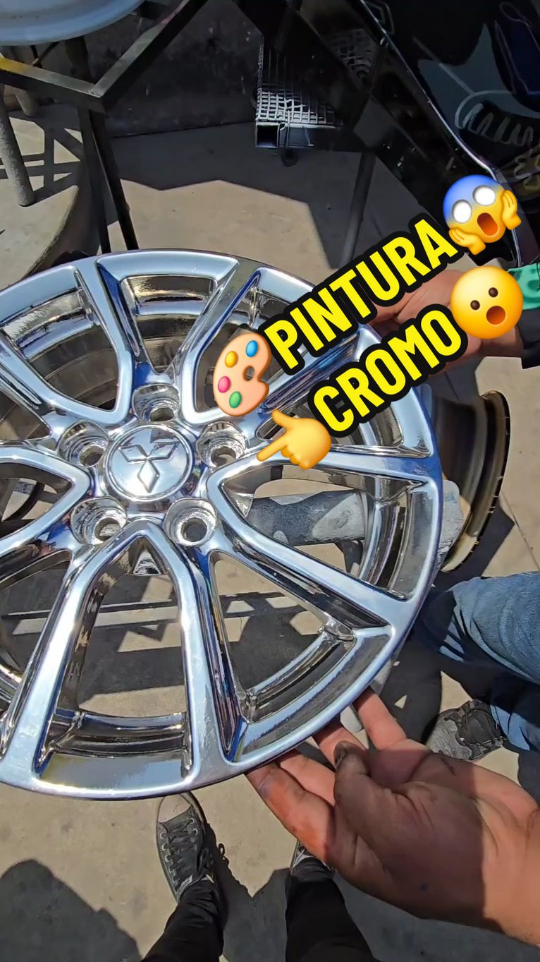 🎨Pintura 😮CROMO😱 de fácil aplicación para autos, en el 2️⃣0️⃣2️⃣4️⃣ tu proximo negocio te esta esperando #pinturaautomotiva #pinturaautomotriz #autos #cars #tuning #tuningcar #accesorios #painting #paintingart #paintingtutorial 