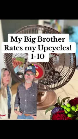 My Big Brother Rates my Upcycles! 1-10 Time to get my older brothers opinion on some of my upcycling projects!    #brother #Siblings #upcycle #rework #DIY #thriftflip #homedecor #upcycling #upcycle  #diy #thriftflip #homedecor #upcycles #rework #upcycling #thriftflip  #organize #reuse #recycle #secondhandstyle  #transform #oldtonew #upcycleddesign  #makers  #upcyclersoftiktok #makersoftiktok  #upcycling #siblings #siblingrivalry #greenscreen #upcyclersoftiktok #makersoftiktok 
