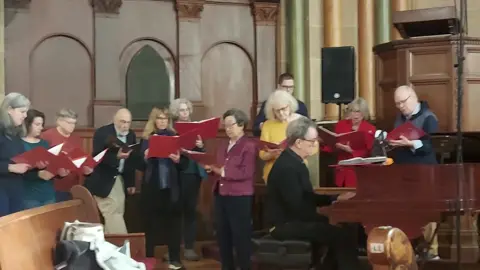 The Harps of God. Körsång i St. Paul & St. Andrew United Metodist Church. Upper West, New York City. #choir #körsång #gudstjänst #nyc #newyork #metodism #upperwest 