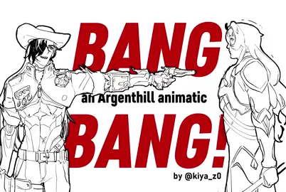 I got permission from my amazing and talented mootie on twt to share their Argenthill animation here!  credits to @kiya_z0 on twt!!! #argenthill #animation #animationmeme #bangbang #bangbangmeme #boothill #argenti #hsr #HonkaiStarRail #art #fypviralシ 
