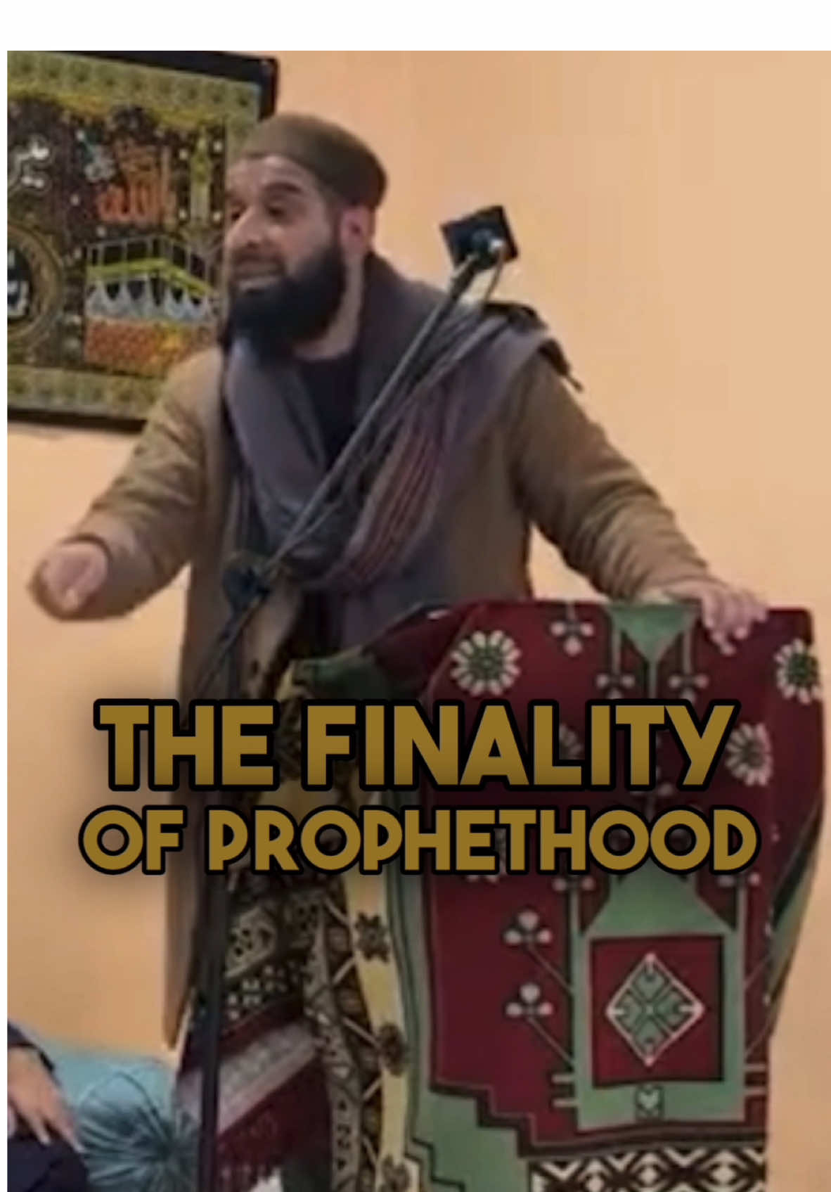 Evidence From the Qur’an on the Outright Finality of Prophethood Speaker: Imam Muhammad Adil Shahzad  #ahlusunnahwaljamaah #sunni #sunnitkiktok #islam @Muhammad Adil Shahzad 