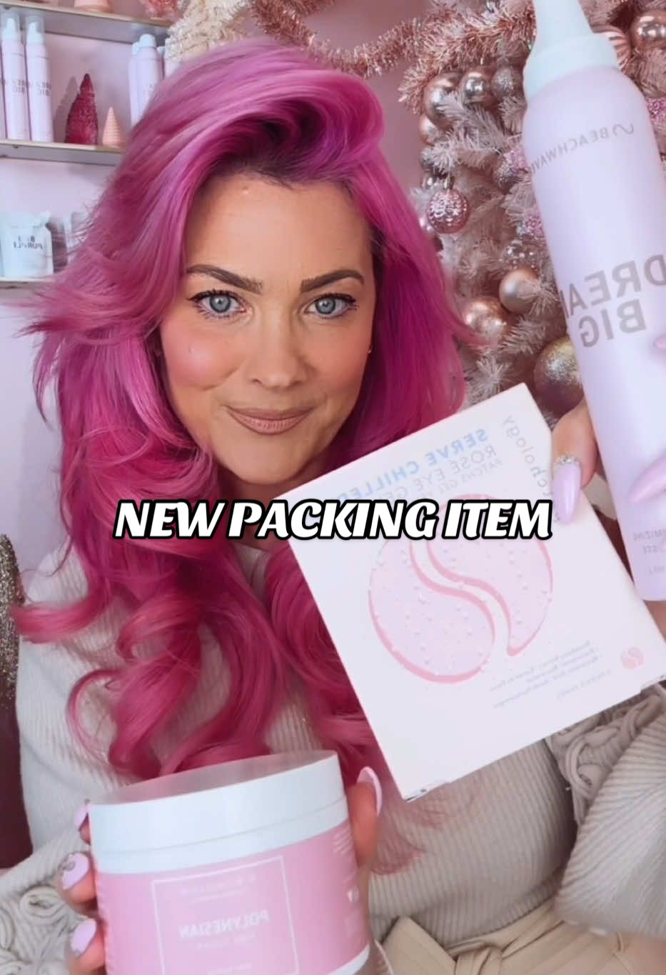 Volume, relaxation, + hydration all in our new Packing Item✨ Shop now for a chance to be packed live 💓 + try out cooling eye gels from @Patchology 