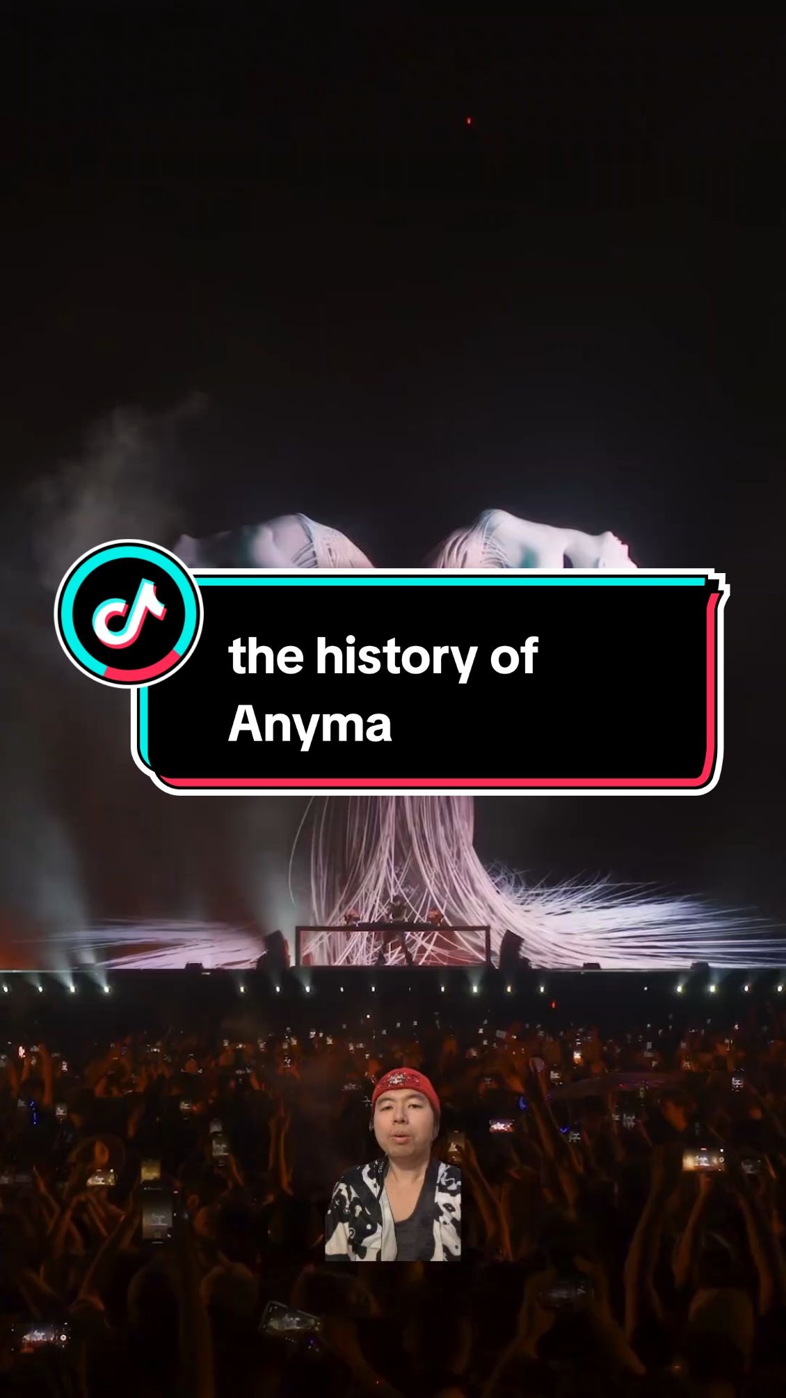 the history of @Anyma  on how Matteo Milleri formed the project from Tale of Us gives an insight on what happens when you have all the tools at your disposal and all of the cards fall into place. Scary rave visuals, extremely high levels of production, is all part of the project that people want to see live. Also, the visuals are insane love, whether at Tulum, Europe, or Las Vegas #edmtiktok #taleofus #anyma 