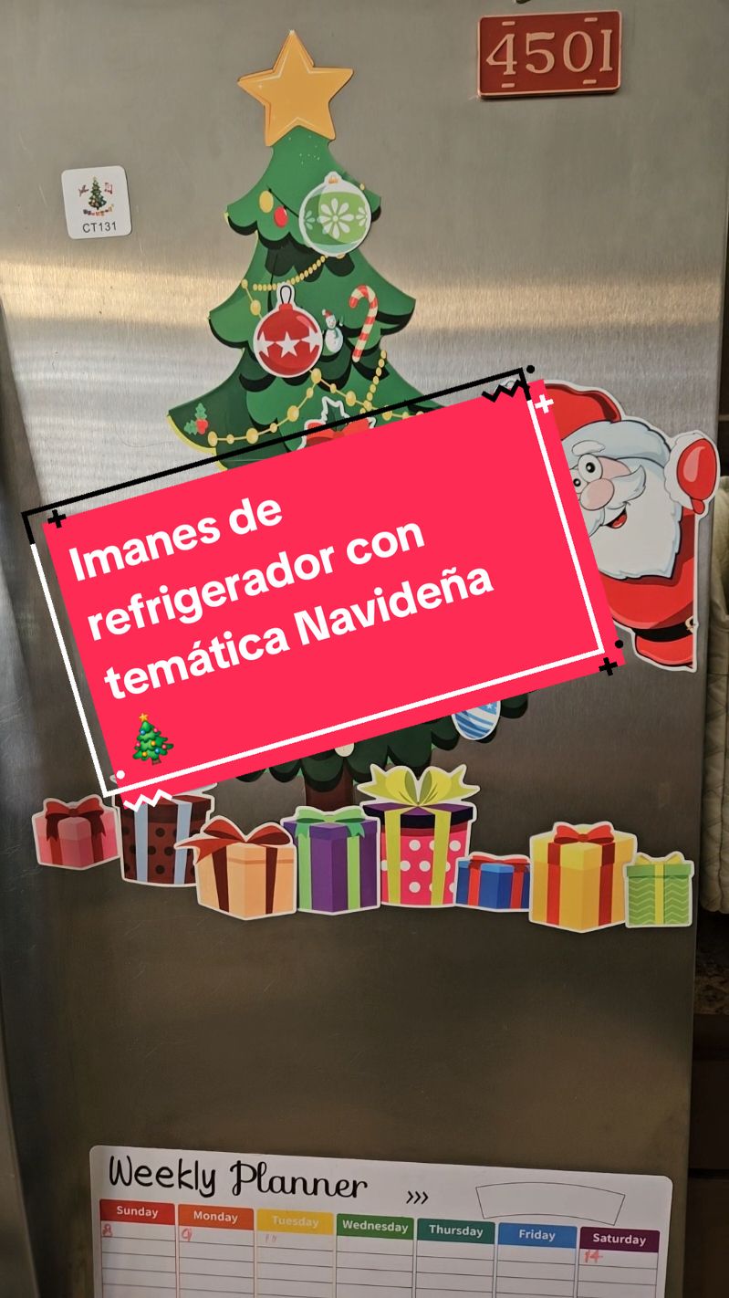 #navidad #decoraciónhogar #decoraciondenavidad #arbolitodenavidad #frigider #refri #refrigerator #refrigerador #magnetic #tiktokshopblackfriday #tiktokshopcybermonday #imanespararefrigerador 