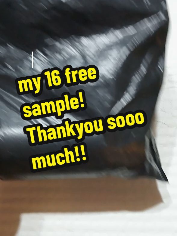 my 16 free sample!! Thankyou so much!! #freesamplesapproved #freesampleapproved #freesample #thankyoutiktok 