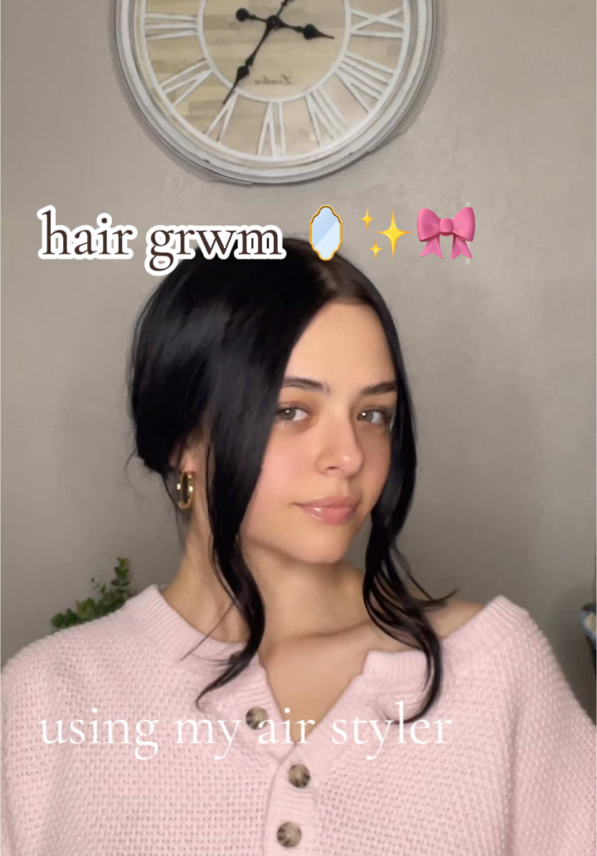 🤎🤎🤎 #hair #grwm #hairstyles #hairgrwm #hairtok #getreadywithme #hottools #holidaygifts #TikTokShop #holidays 