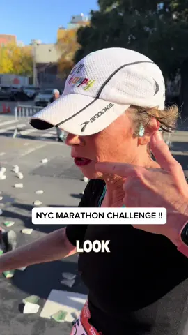 64 years young and running her 15th marathon 💪 Dana surprised me with this video after seeing the maybelline booth at the expo 🥲😂