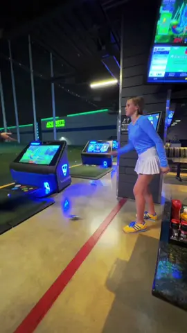 Killin it at angry bird 🐦 @Topgolf @Girls Who Golf #topgolf #girlswhogolf #golf 