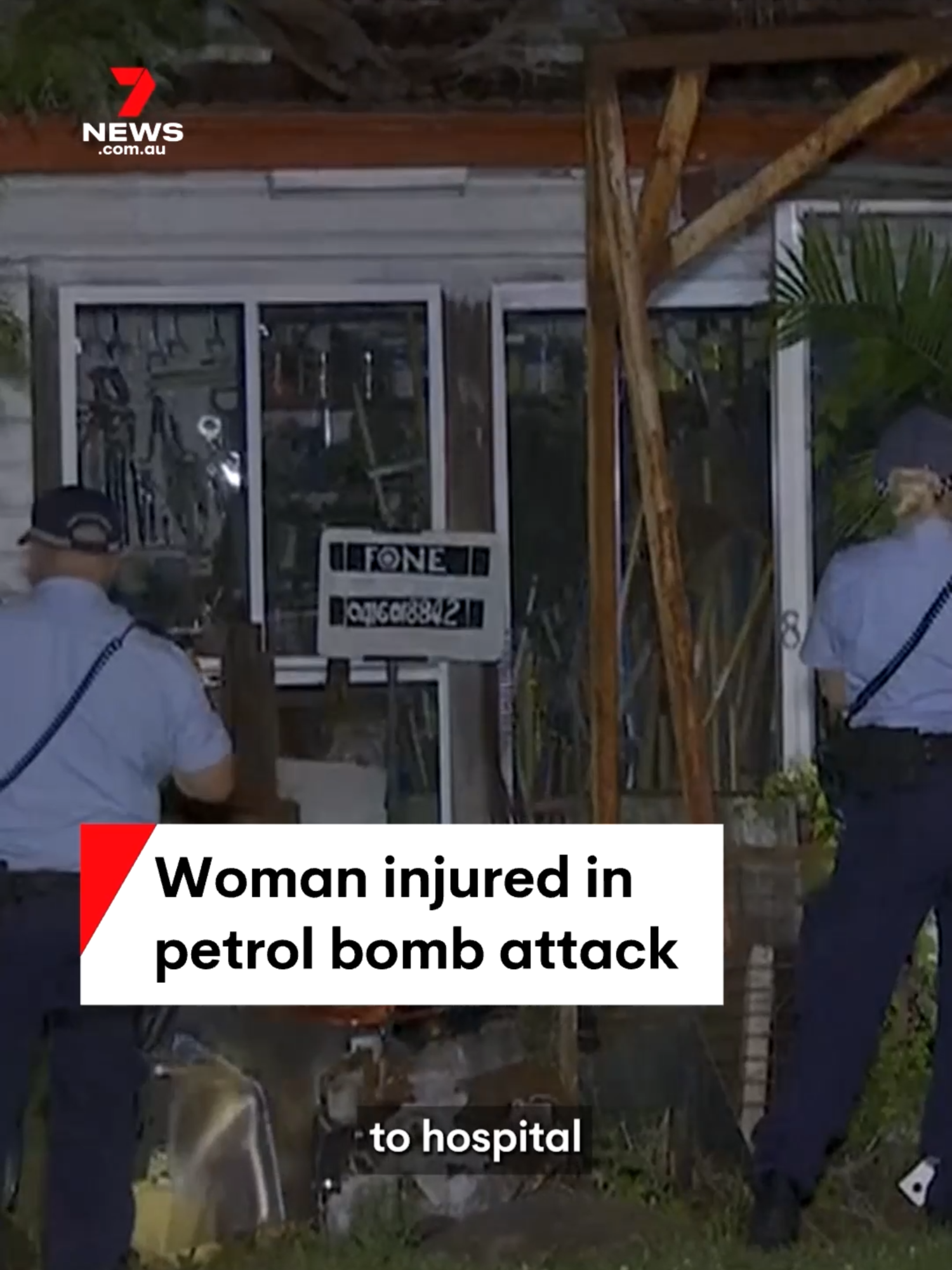 A woman has been burned in a petrol bomb attack at Mona Vale on Sydney's Northern Beaches. #monavale #northernbeaches #sydney #sydneycrime #nswpolice #7NEWS