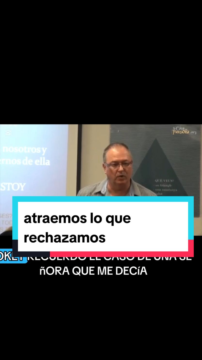 atraemos todo aquello que rechazamos. #enriccorbera #biodescodificacion #bioneuroemocion #transgeneracional #proyectosentido 