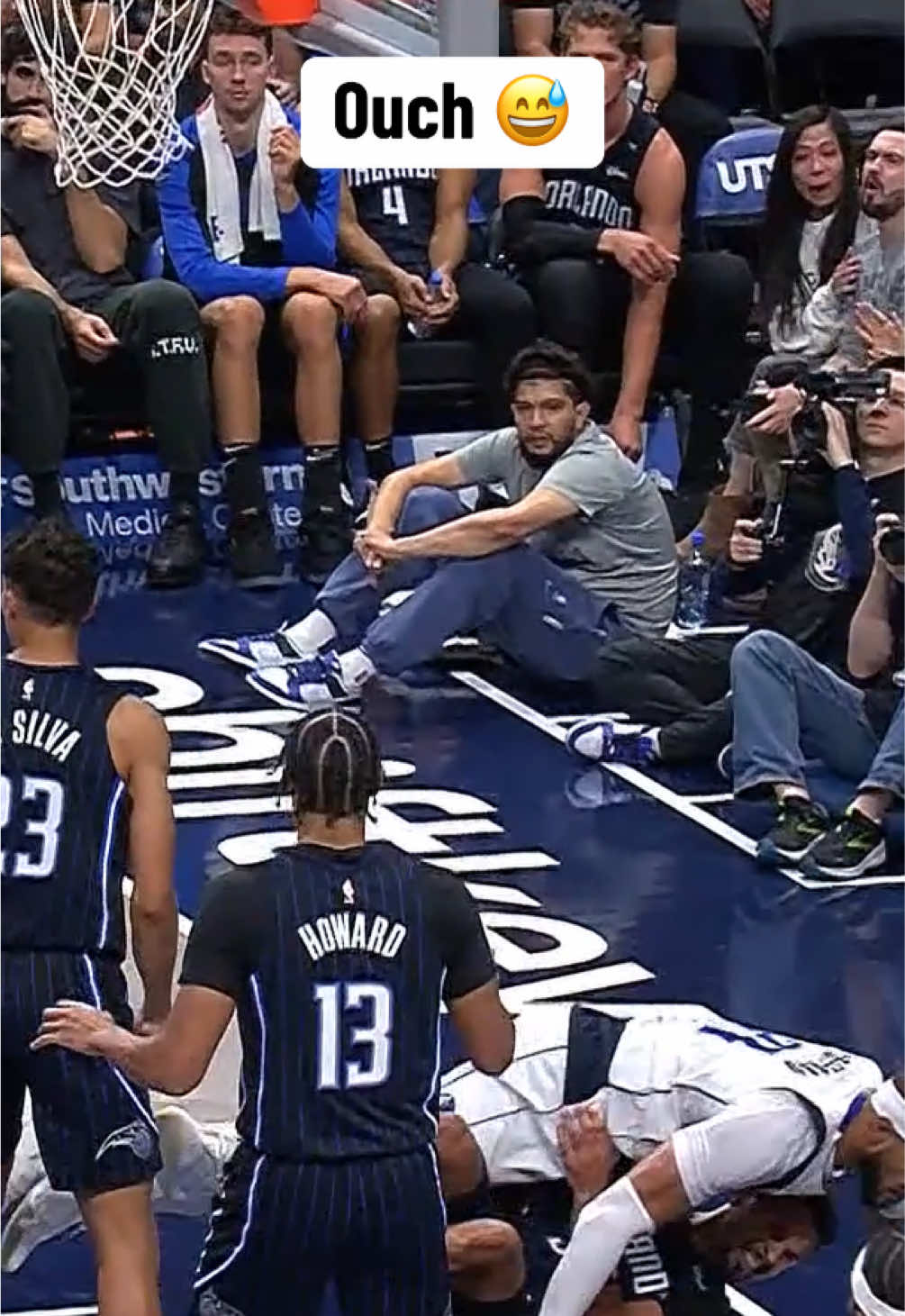 Cole Anthony earned this charge on Daniel Gafford 💪 #NBA #basketball #nbabasketball