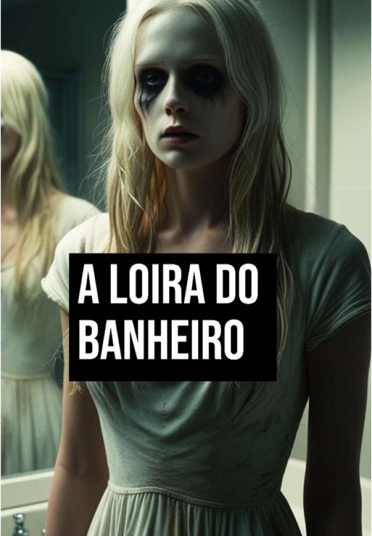 A loira do banheiro. #lendasurbanas #historiasdeterror #horror #terror #creepy 