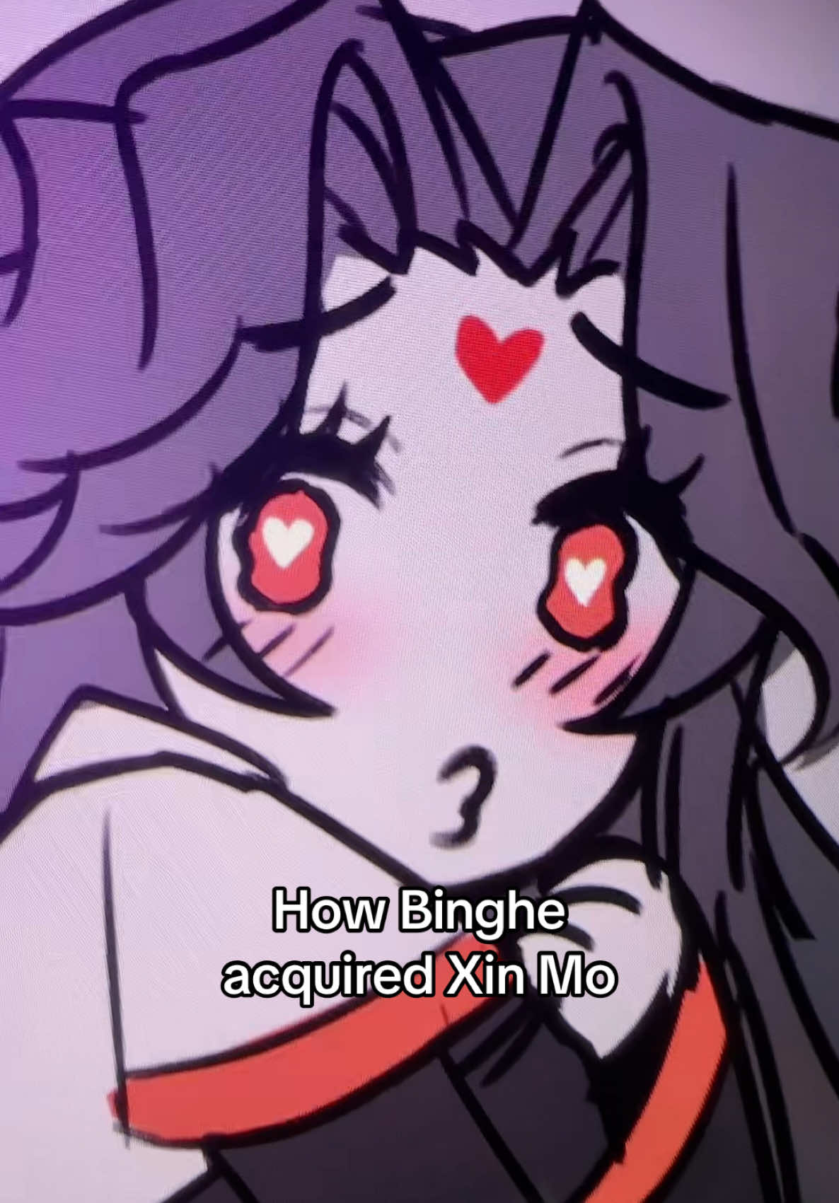 How Binghe acquired Xin Mo 👹  #svsss #mxtx #danmei #scumvillainsselfsavingsystem #scumbagsystem #shenqingqiu #luobinghe #bingqiu