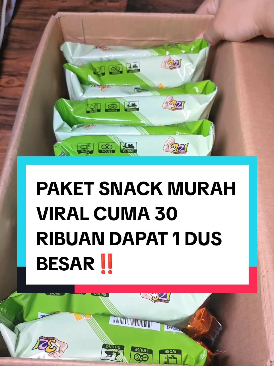 Paket usaha Snack murah viral! Cuma 30 ribuan aja dapat 1 dus besar!! #paketusaha #idejualan #Snackmurah #grosir #viral 