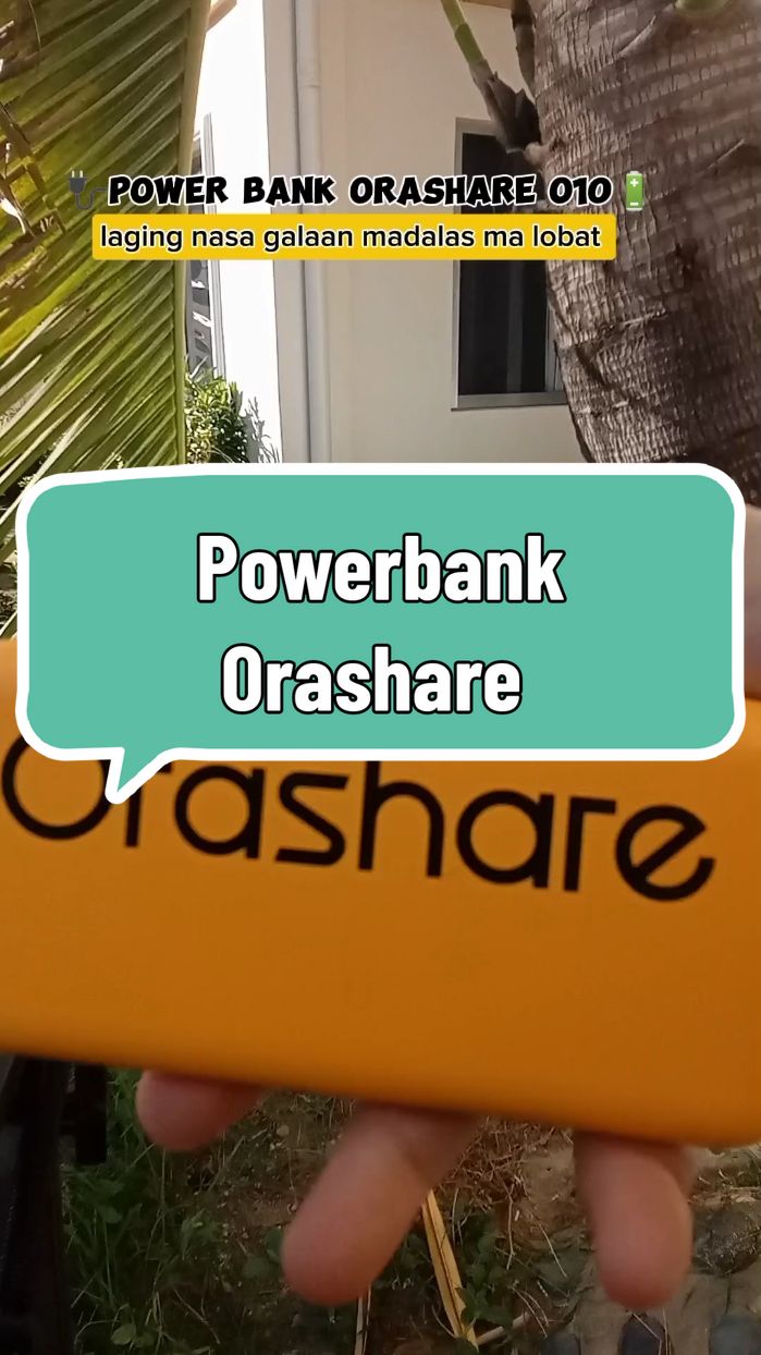 Powerbank 010 Orashare with 10000 mah #powerbank #10000mah #orashare 