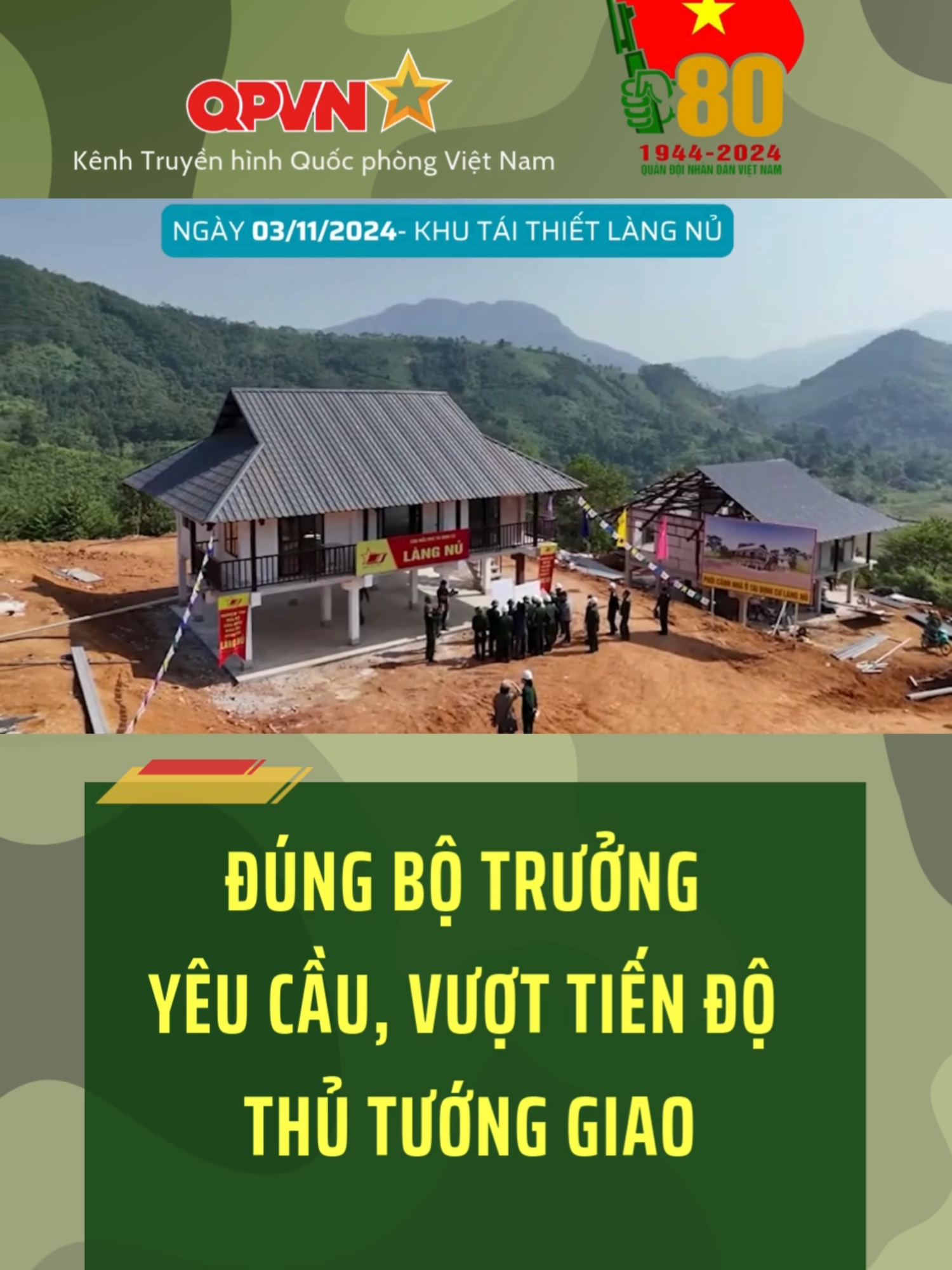 Thực hiện nhiệm vụ tái thiết khu dân cư Làng Nủ và thôn Nậm Tông tại tỉnh Lào Cai, Binh đoàn 12 ngoài việc tập trung huy động đội ngũ cán bộ, kỹ sư có năng lực, kinh nghiệm và xe máy, thiết bị, đơn vị đã phối hợp chặt chẽ với chính quyền địa phương và các lực lượng để đưa ra phương án thi công nhanh nhất, đảm bảo chất lượng cao nhất. Cuộc họp lúc 18h giờ ngày hôm qua- Chủ nhật- giữa Uỷ ban nhân dân tỉnh Lào Cai và Binh đoàn 12 về việc phối hợp đẩy nhanh tiến độ tái thiết khu dân cư Làng Nủ xã Phúc Khánh, huyện Bảo Yên và thôn Nậm Tông, xã Nậm Lú, huyện Bắc Hà thuộc tỉnh Lào Cai… Hai bên cùng thống nhất: Tập trung tất cả mọi nguồn lực, nhân lực, trí lực và cả tâm lực quyết tâm hoàn thành vượt tiến độ thi công công trình. #taithiet #langnu #laocai #botruongphanvangiang #qpvn #qdndvn