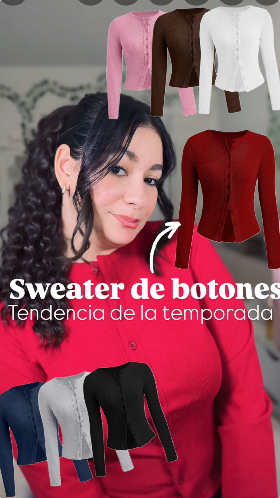 Respuesta a @M sweater de botones en tendencia, trendy button up sweater, button up tshirt, ropa en tendencia otoño invierno, blusa de botones, button front shirt #trendyclothes #sweaterstyle #fashiontiktok #fashionfinds #buttonfrontshirt #buttonshirt #blusadebotones #tiktokshopblackfriday #tiktokshopcybermonday #tiktokmademebuyit #TikTokShopFashion 