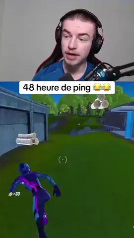 48 heure de ping 😂 #talmo #fortnite 