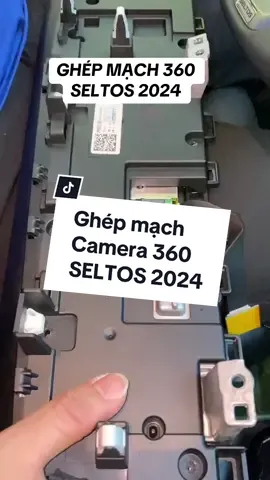 Cách ghép mạch Camera 360 Kia Seltos 2024 gửi anh em❤️ #kiaseltos #seltos #camera360 