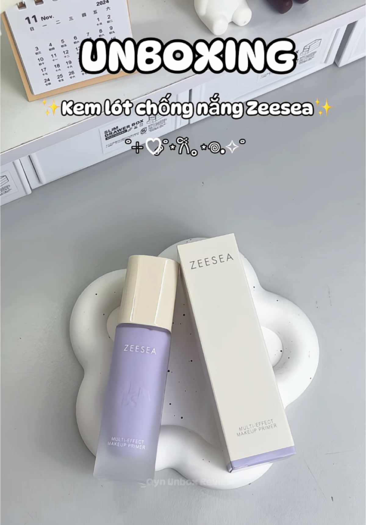 Kem lót vừa nâng tông,vừa sáng da, giúp tàng hình lỗ chân lông ổn áp lắm nè 🥰#kemlot #kemlotzeesea #kemlottrangdiem #kemlotkiemdau #kemlotnangtone #qynunboxreview #unboxing #unbox #review 