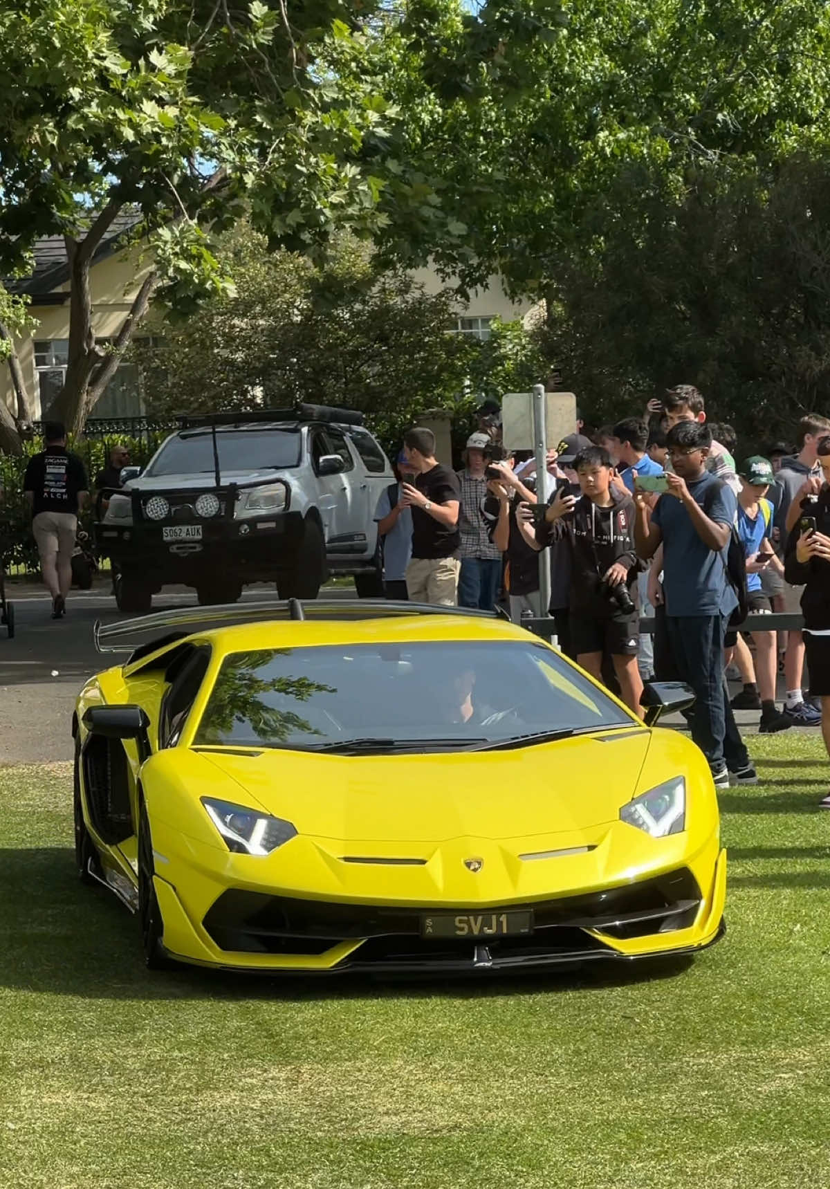 Finally get to see an SVJ 😭 #lamborghini #aventador #svj ##carspotting #fyp @Marcus_Sp0ts @BTK.Media @Lachlan Media @char_spots 