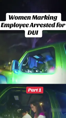 Woman Marketing Employee Arrested for DUI After Veering Out of Her Lane - Part 1 #cops #crime #police #copsoftiktok #bodycam 