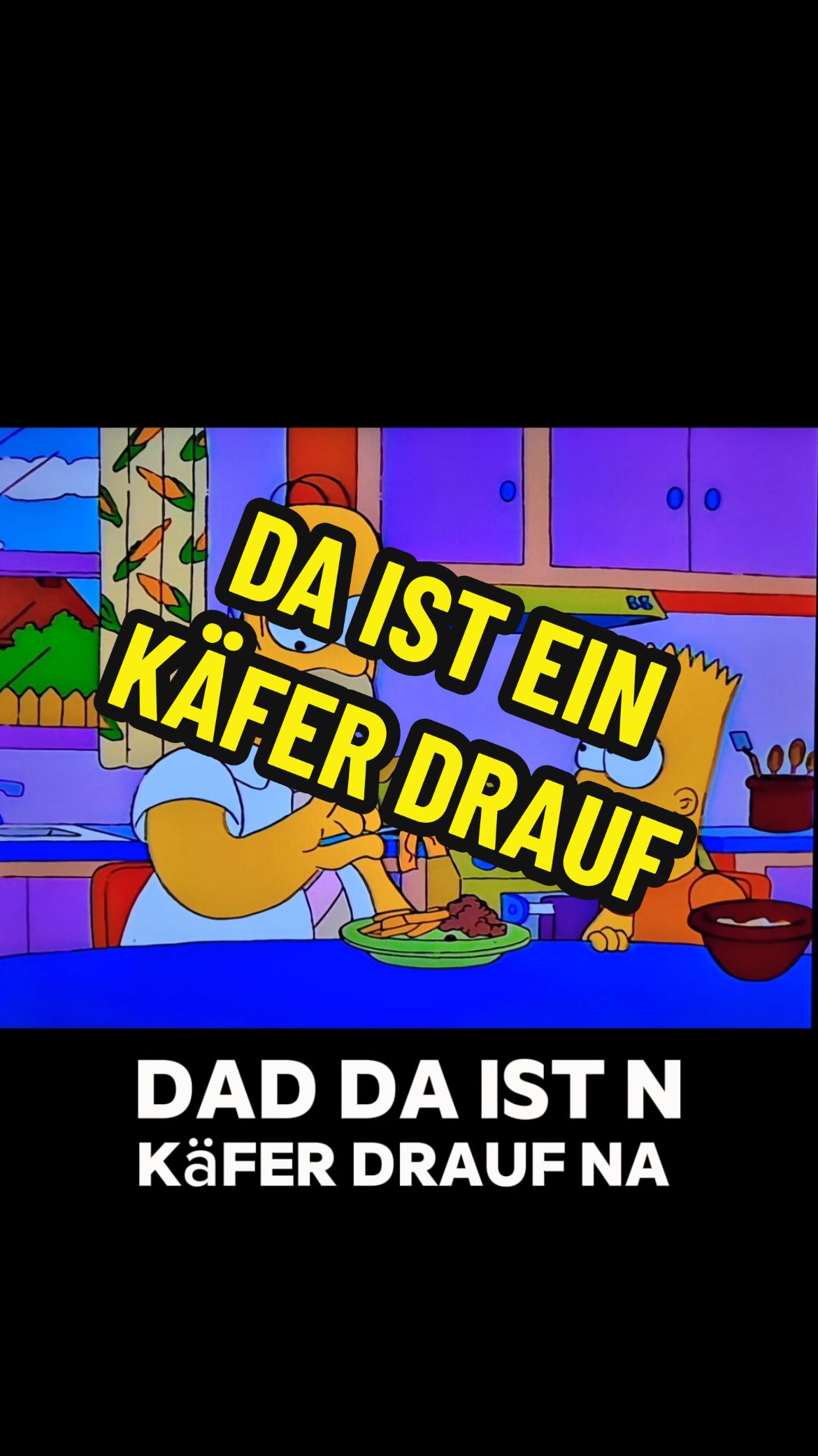 Markier deinen Fast-Food-Buddy 😅#CapCut #simpsons #homer #bart #marge #käfer #essen #gesund #küche #speck #eier #ungesund 