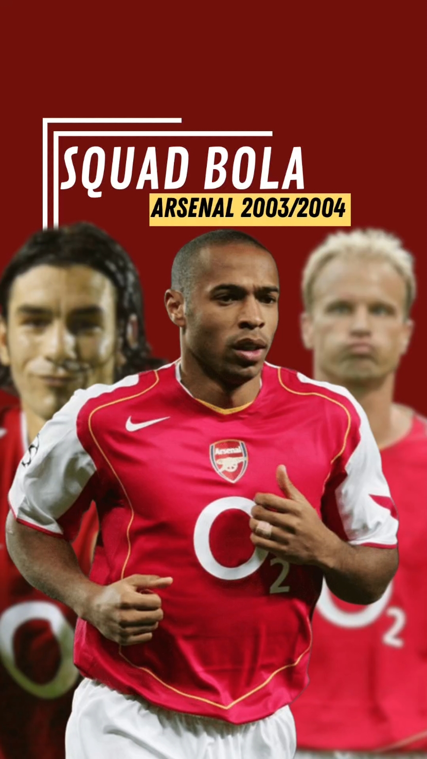 SQUAD INVISIBLE ARSENAL 2003, GIMANA KELEN RASA? #arsenal #arsenal2003  #PremierLeague 