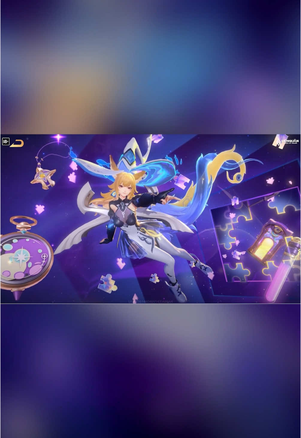 Màn hình chọn tướng | Liliana - Ma Pháp Tối Thượng 🧩 #aovvn #garena #fyp #liliana #lienquanmobile #xuhuong 