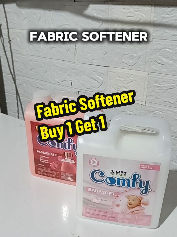 Fabric Softener Buy 1 Get 1😍 Napaka sulit ba talaga ng mga ganito❤️ #fabricsoftener #fabricconditioner #laundry 