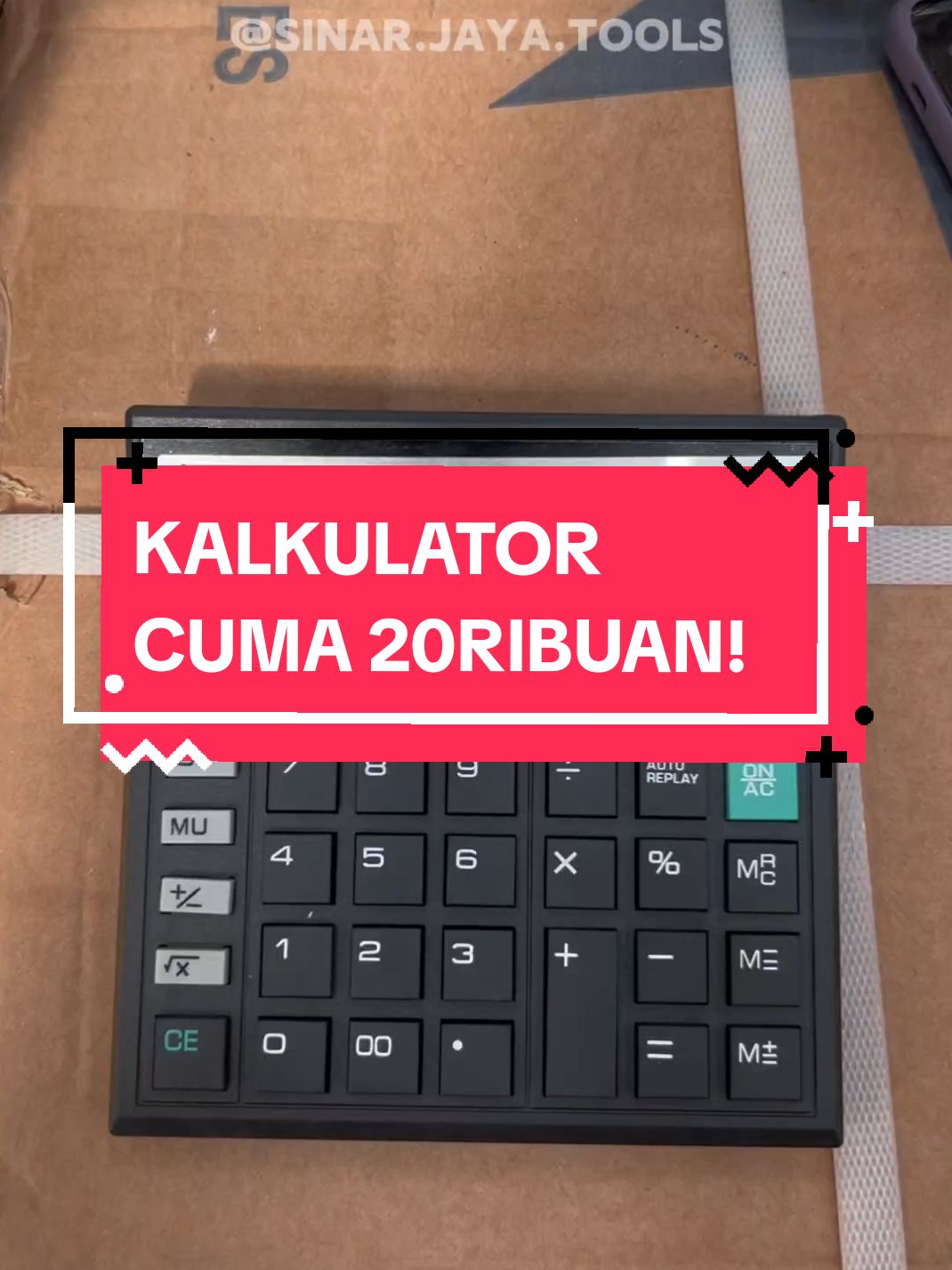 RALAT YA GAES, MERK GITTZEIV. 🙏 cuma 20ribu yaaa, cocok untuk warung atau toko kalian 😍🥰  #kalkulator #kalkulatortiktok #rekomendasitiktok #racuntiktokshop #fyp 