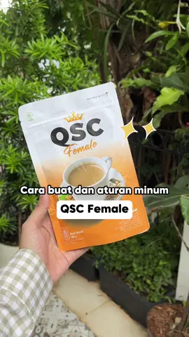 Yuk dirutinin minum QSC Female 🧡