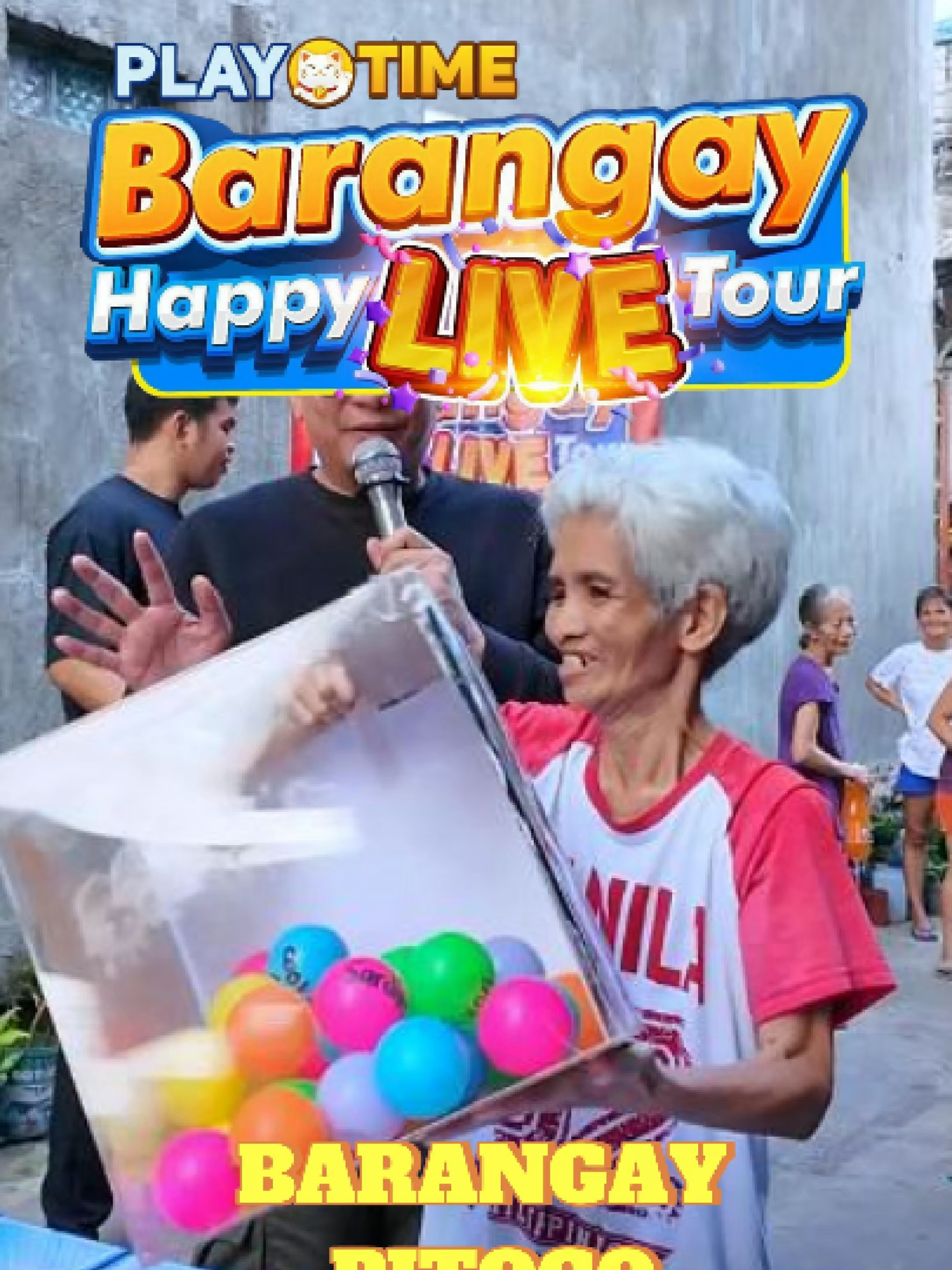 SUGOD PLAYTIME BRGY HAPPY LIVE TOUR Dito kay tara playtime. Goodvibes lang ang hatid sa inyo. kaya watch our live from Tuesday to Sunday, 3pm onwards. #gameideas #trending #creatorsearchinsights #viral