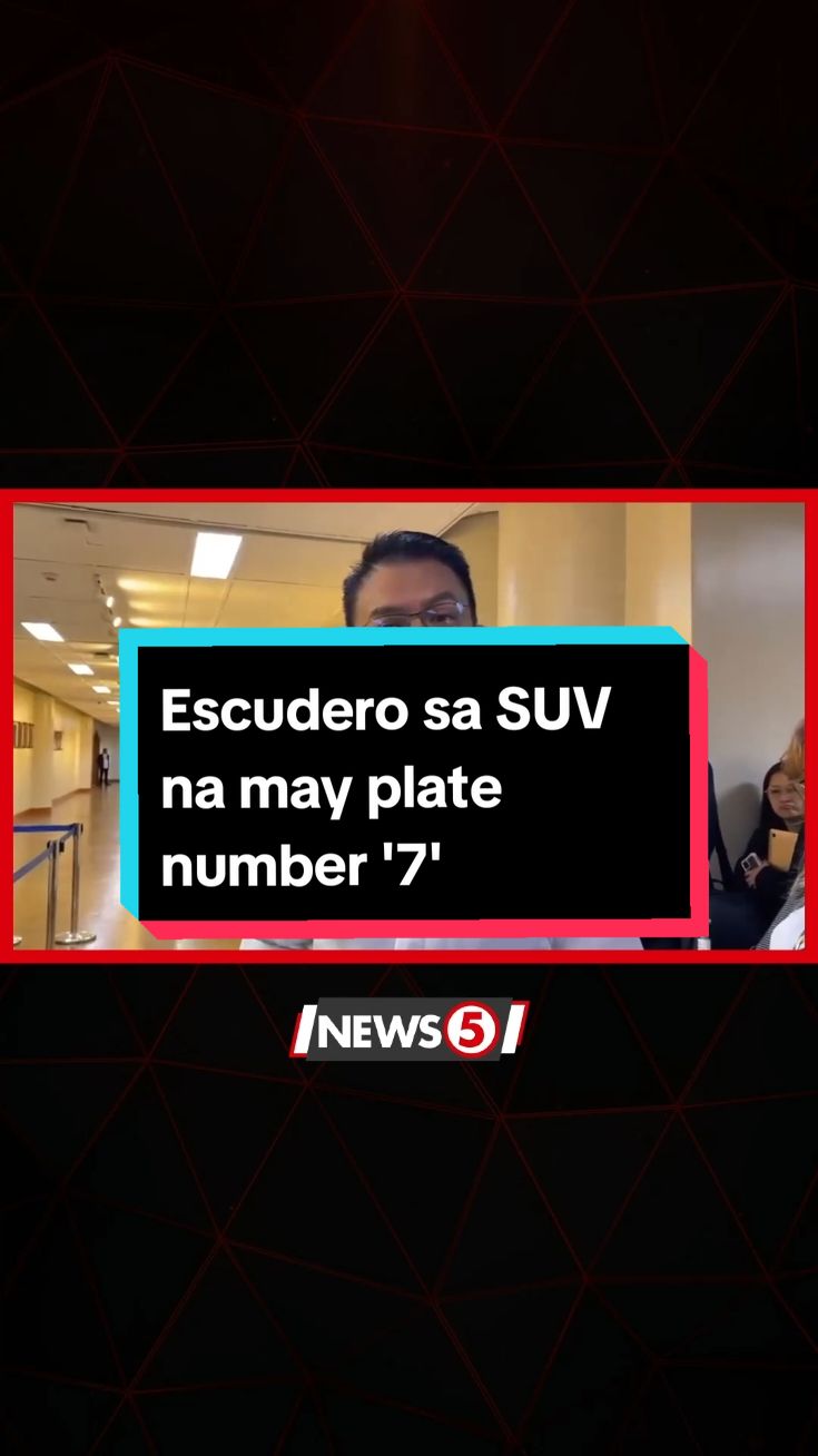 Sinabi ni Senate Pres. #ChizEscudero na nag-iimbestiga na ang Land Transportation Office #LTO kung lehitimo ang naisyung plate number 