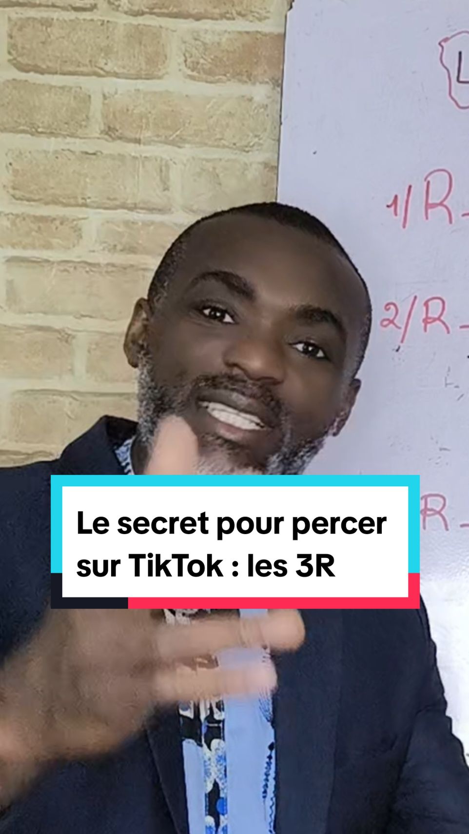 Le secret pour percer sur TikTok. La méthode des 3R #vincentkadio #visibilité #50k 