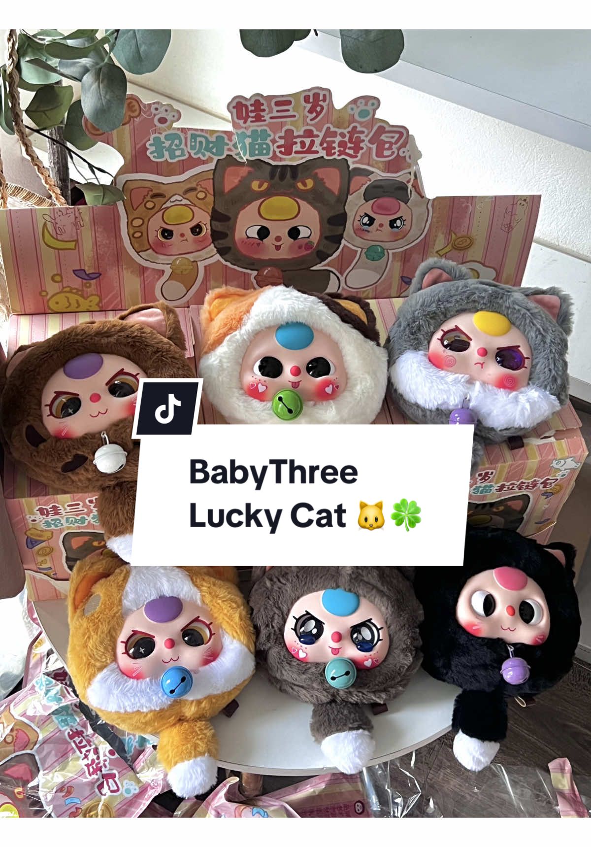 Babythree Lucky Cat tới đâyyy 🐱🍀 Bé thần tài gõ cửaaa 🛸  #fypage #fyp #fypシ #babythree #babythreeblindbox #babythreeluckycat #babythreezipper #unboxing #unboxingvideo #unboxingtoys #unboxwithme 