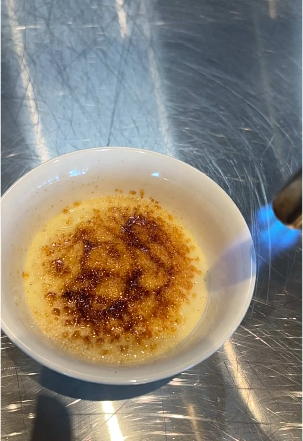 Creme brulee  #caramel #cremebrulee #pastry #patisserie #y#fyp #yummy 