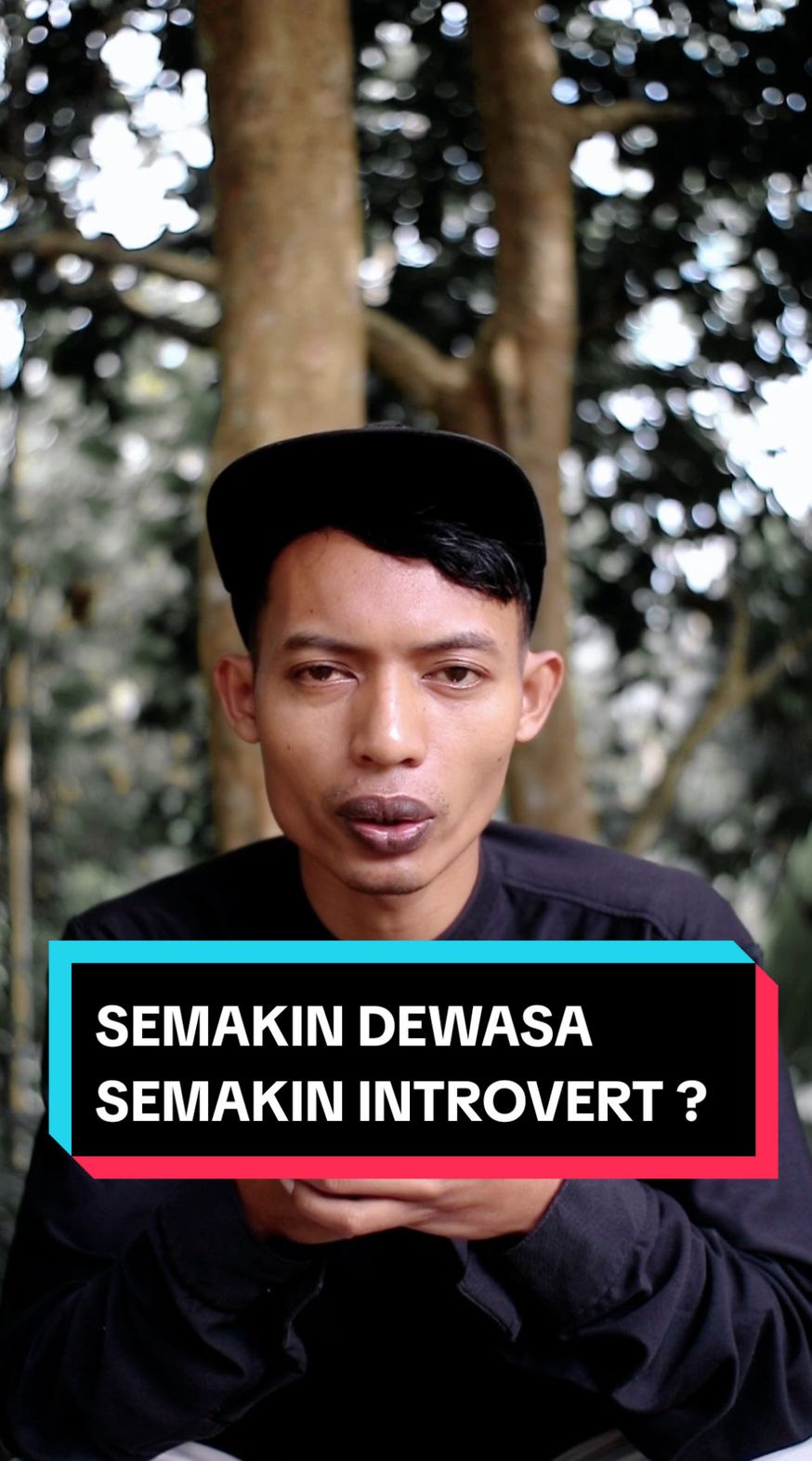 Semakin dewasa semakin #introvert 