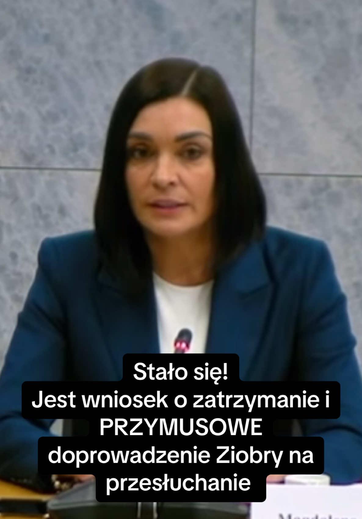 Stało się! Jest wniosek o PRZYMUSOWE zatrzymanie i doprowadzenie Ziobry na przesłuchanie. Zrodlo: Sejm 