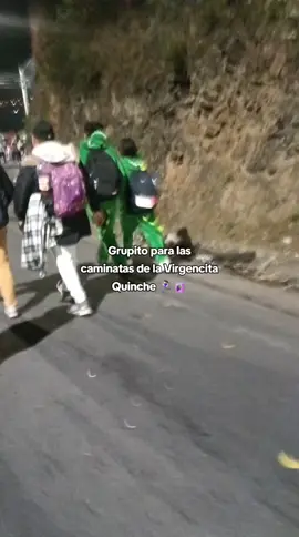#caminatasvirgendelquinche 
