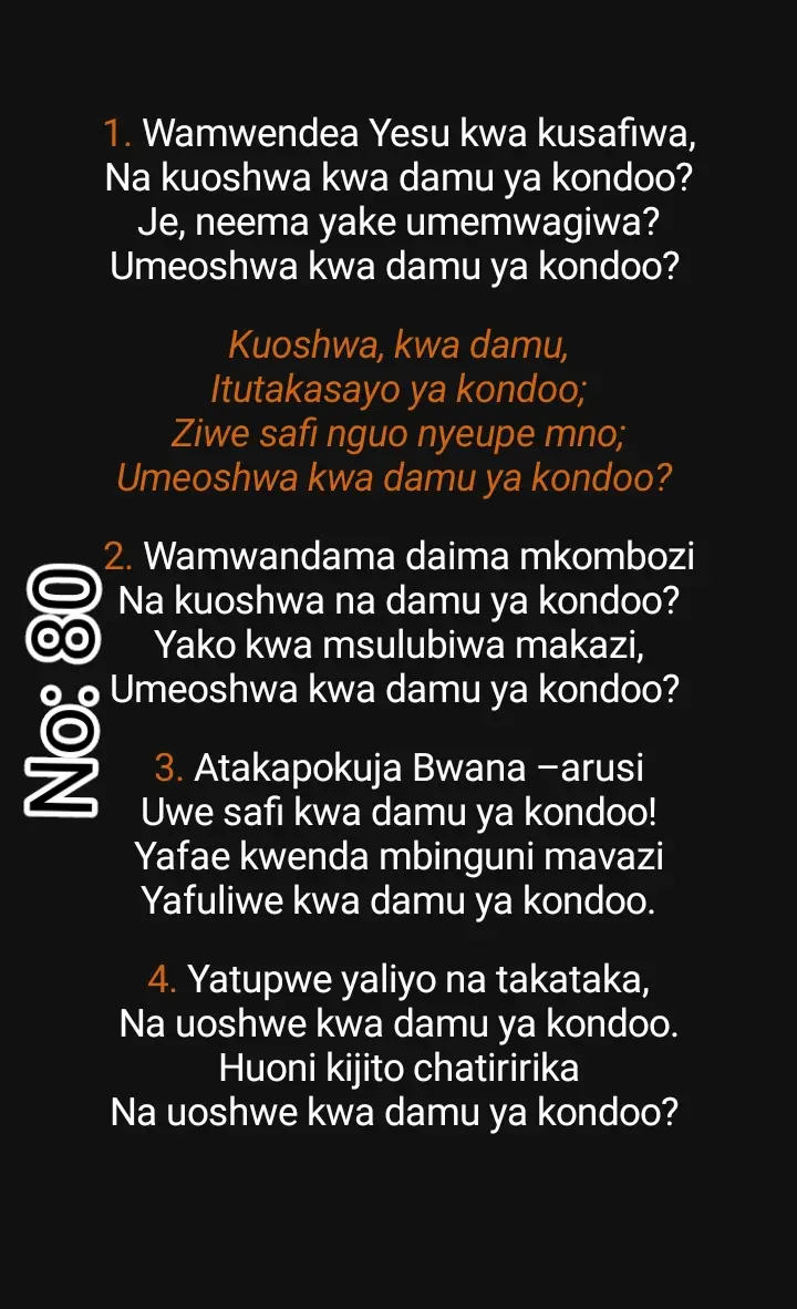 #Wamwendea Yesu kwa kusafiwa #tenzizarohoni🙏🙏  #coolgospelmusic🎶 #coolgospelsong #hymns #nyimbozakuabudu #