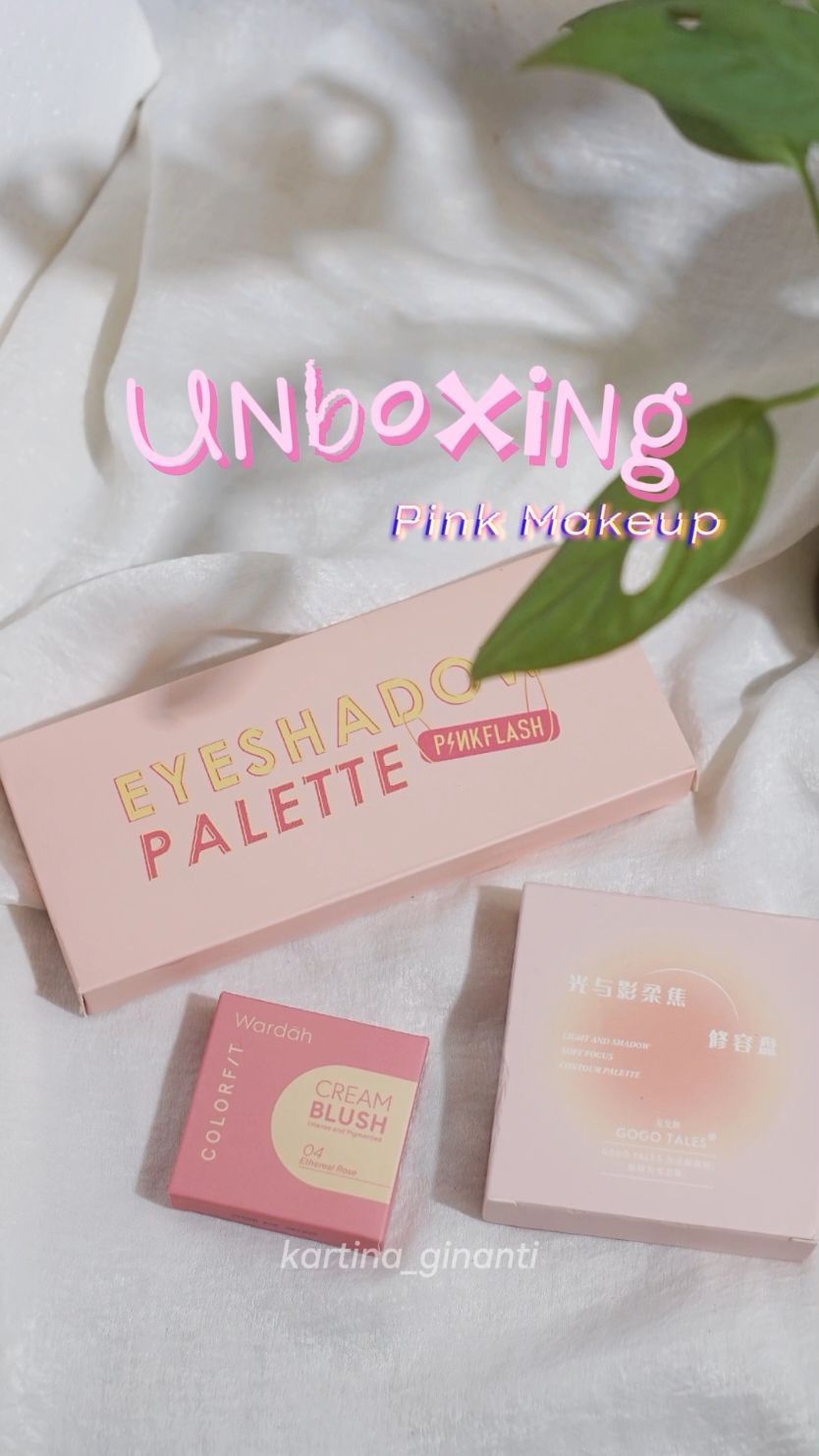 Unboxing time 🎀 Ga sabar buat cobain semuanya 🙌🏼 #unboxing #unboxingmakeup #ugccreator #ugccommunity #ugccontentcreator #ugctips 