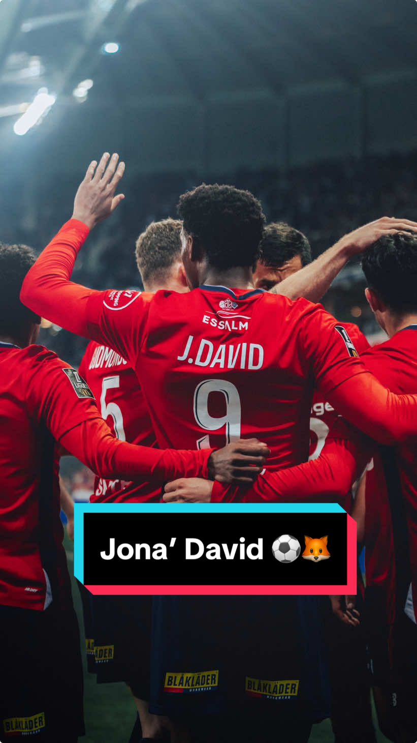 Le 7️⃣ème but de Jonathan David en Ligue 1 en renard contre l’OL 🦊⚽️ #LOSCOL #football #goal #sport #Ligue1 #footballtiktok #sportstiktok 