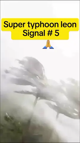 Super typhoon leon signal #5 #bagyongleon #signal#5 #fypシ #shorts #foryoupage #viraltiktok #video 