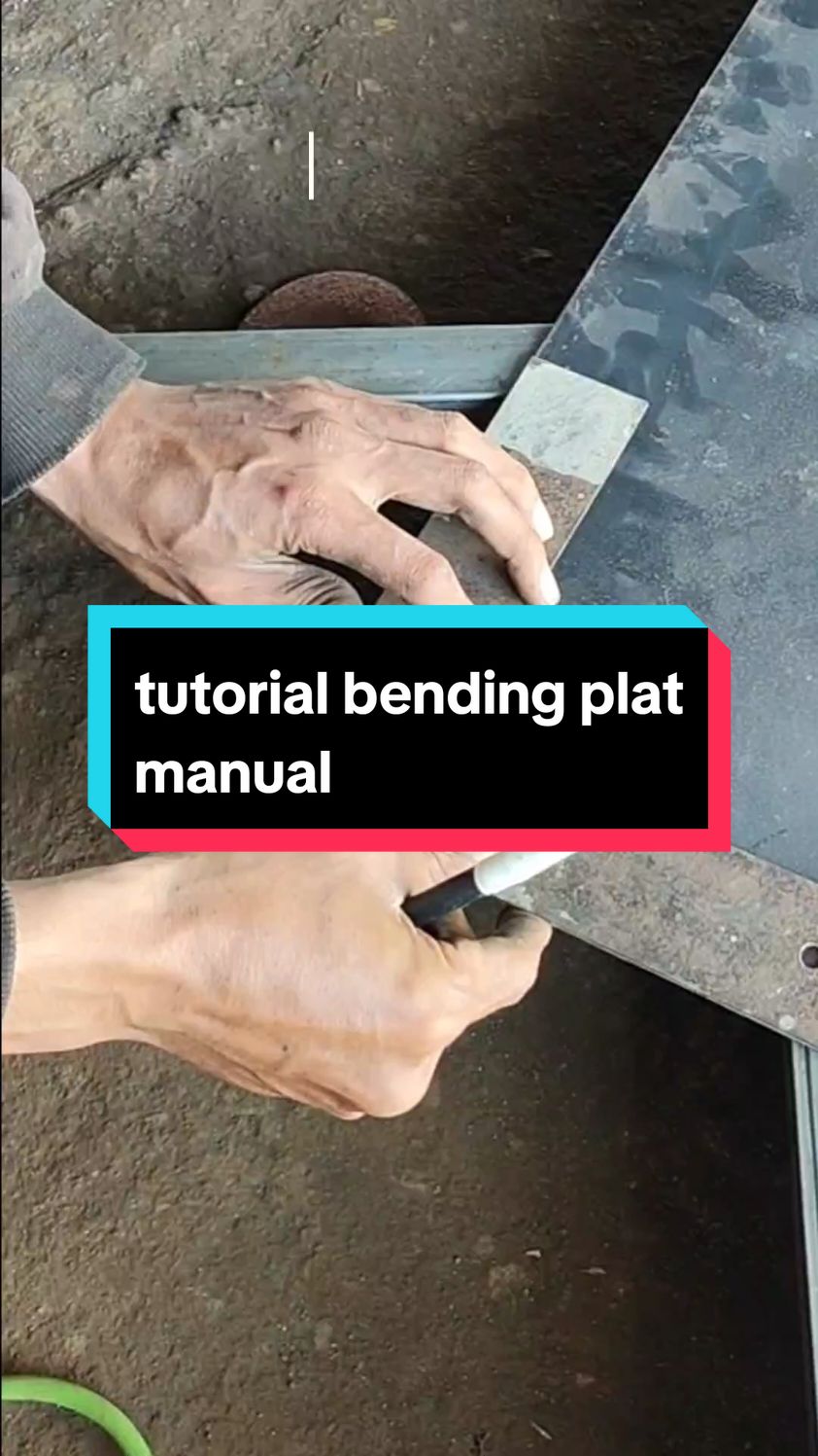 tutorial bending plat manual #fypシ゚viral #trending #tutorial #bending #platbesi #welderindonesia🇮🇩 #weldertasik #tasikmalaya 