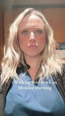 How I feel walking into work monday morning 🤍🖤 #monday #nurse #nursesoftiktok #MomsofTikTok #momlife #work #office #dailylife #trending 